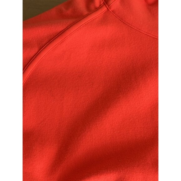 Lululemon Luon Men's Full Zip Jacket Orange Size Medium Active Sports Workout - Picture 12 of 12